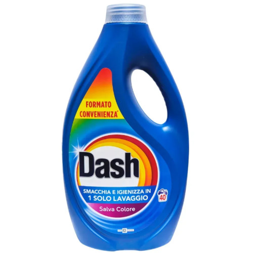 Гель для прання Dash Salva Colore, 1,8 мл, 40 прань,
